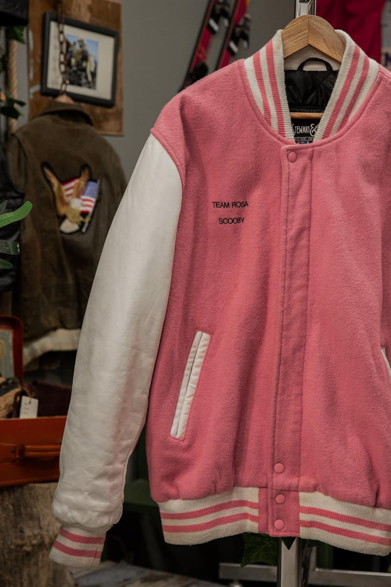 ORIGINAL American 1977 Deri Kolej Ceket