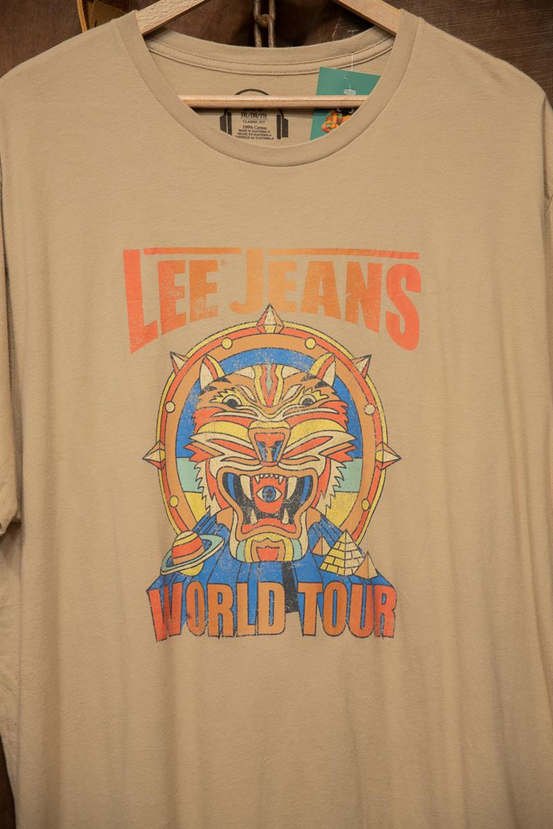 Original Lee World Tour Oversize Tişört