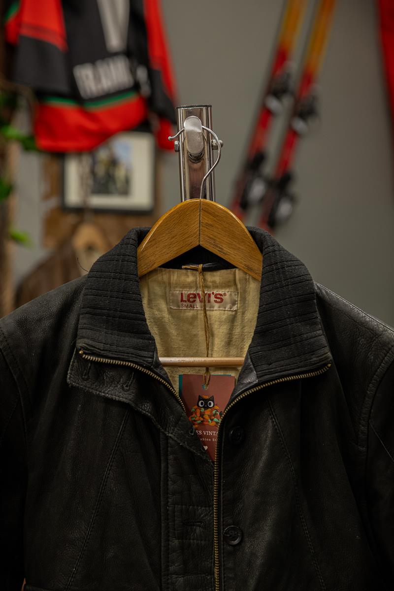 Original LEVIS Kadın Deri Ceket