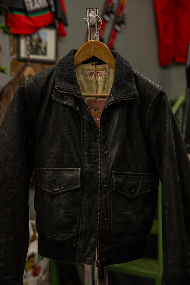 Original LEVIS Kadın Deri Ceket