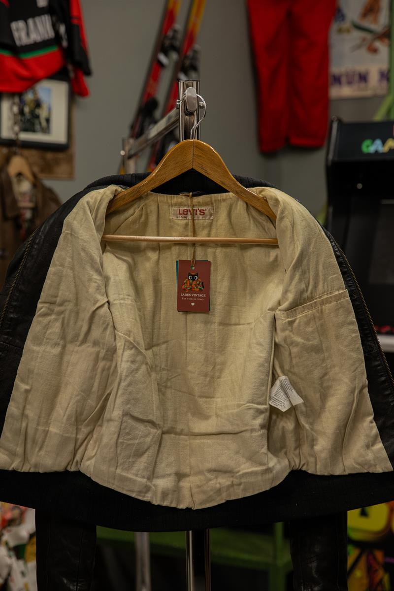 Original LEVIS Kadın Deri Ceket