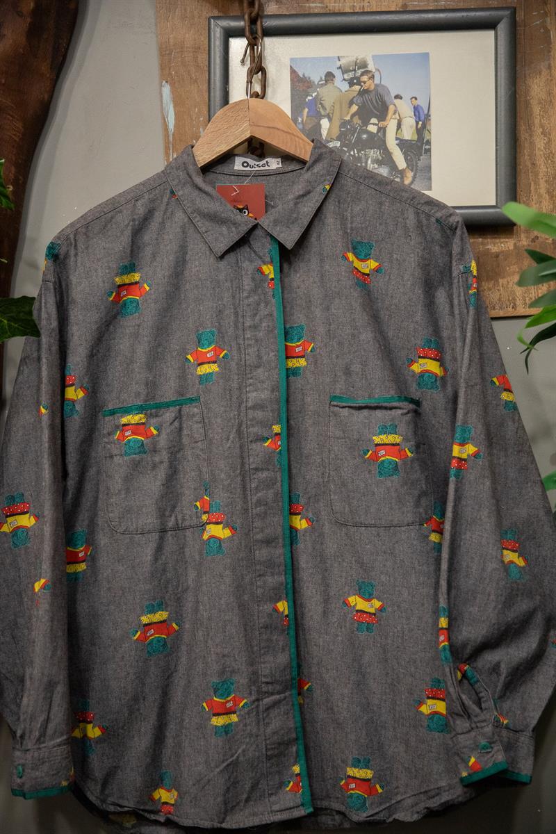 OuiSet England Tasarım Gömlek