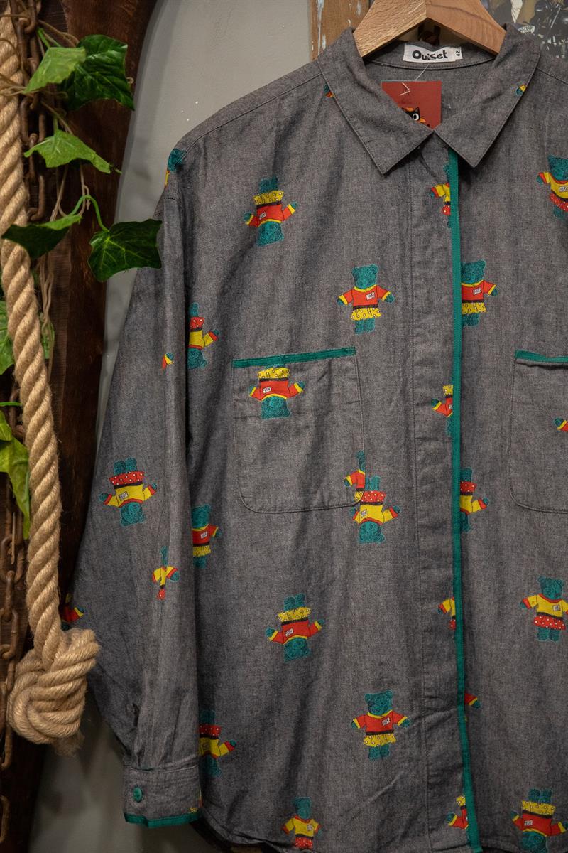 OuiSet England Tasarım Gömlek