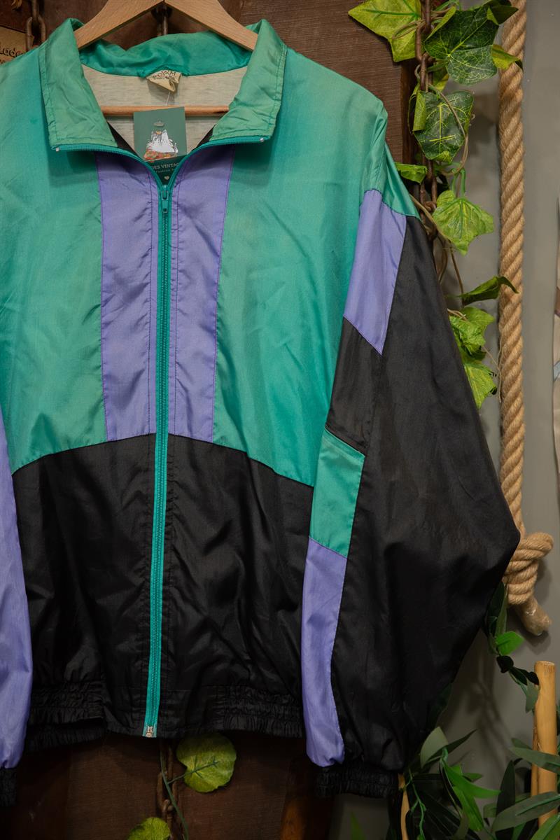 Oversize 90S Sport Ceket