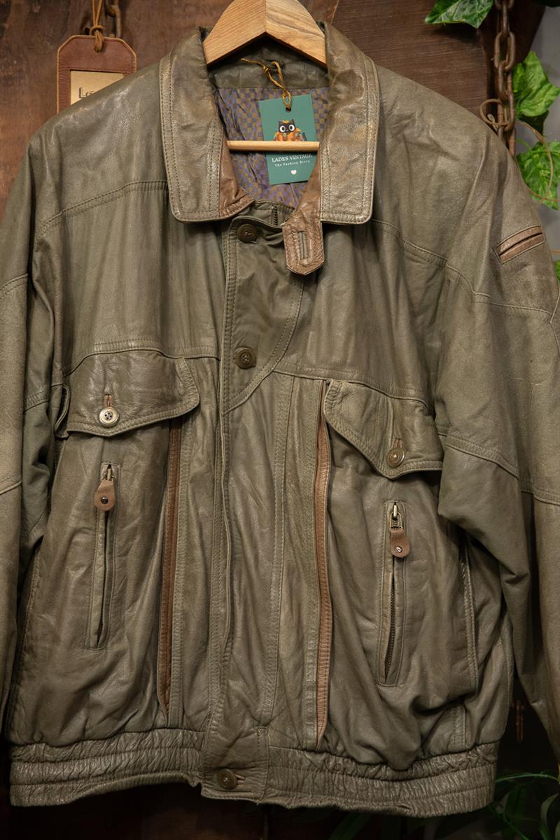 Oversize American Deri Ceket