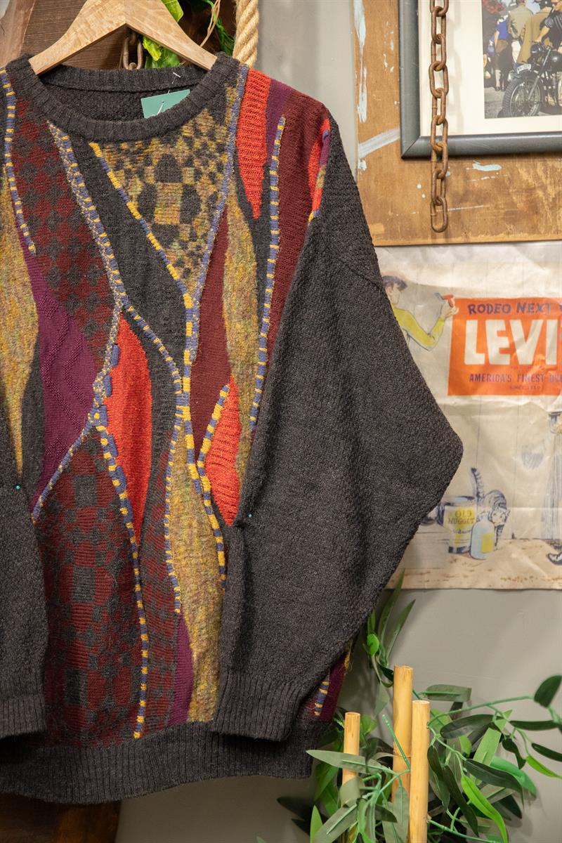 Oversize Etnik Kazak