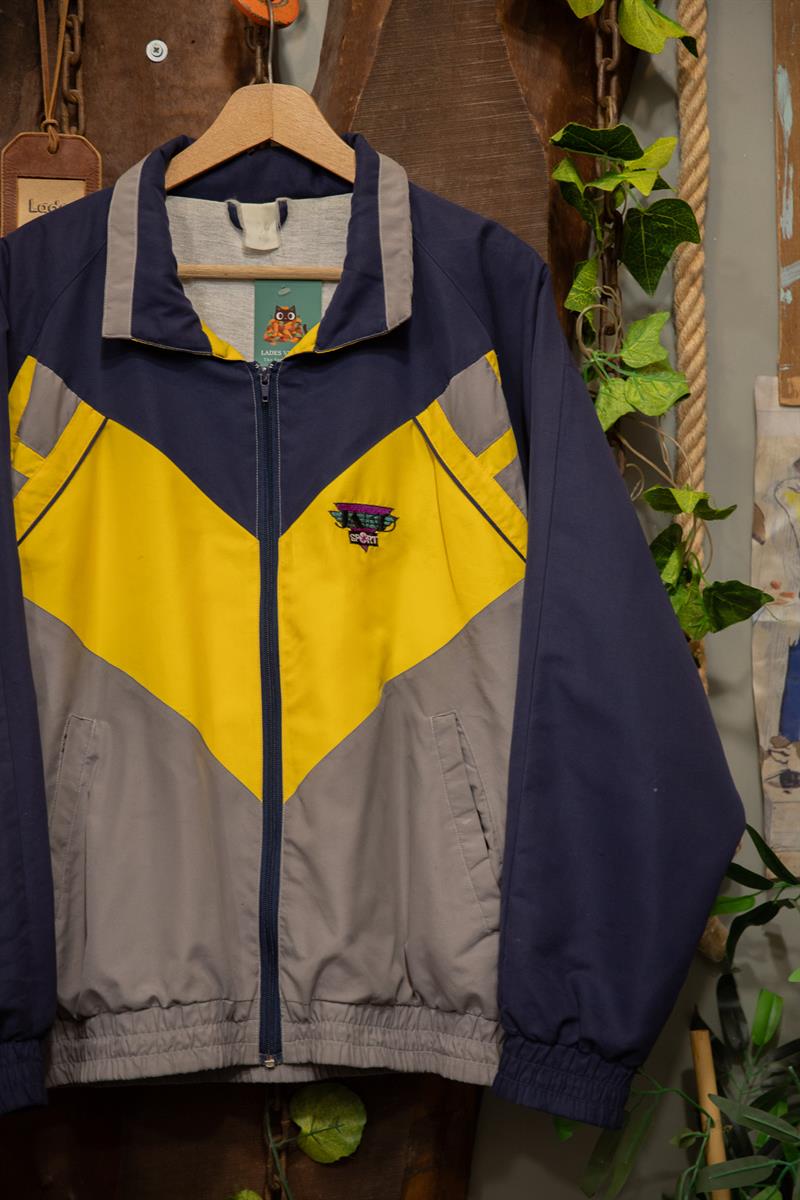 Oversize Festival Argyle Spor Ceket