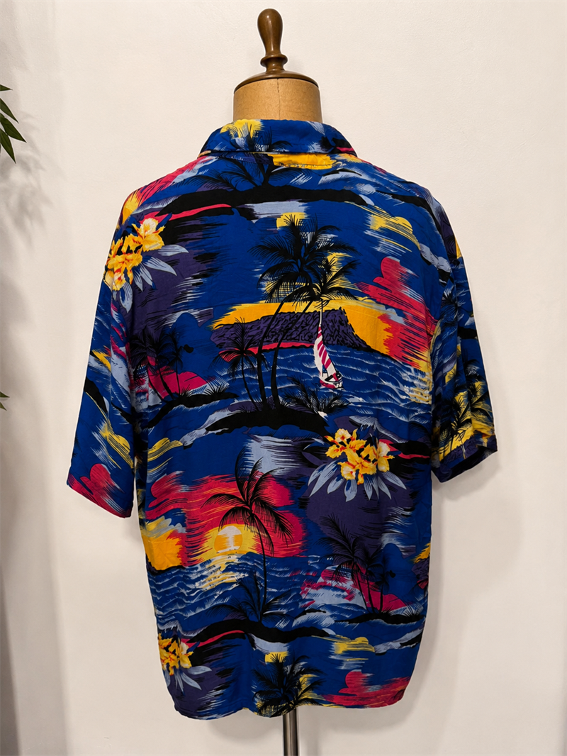 Oversize Hawaii Gömlek