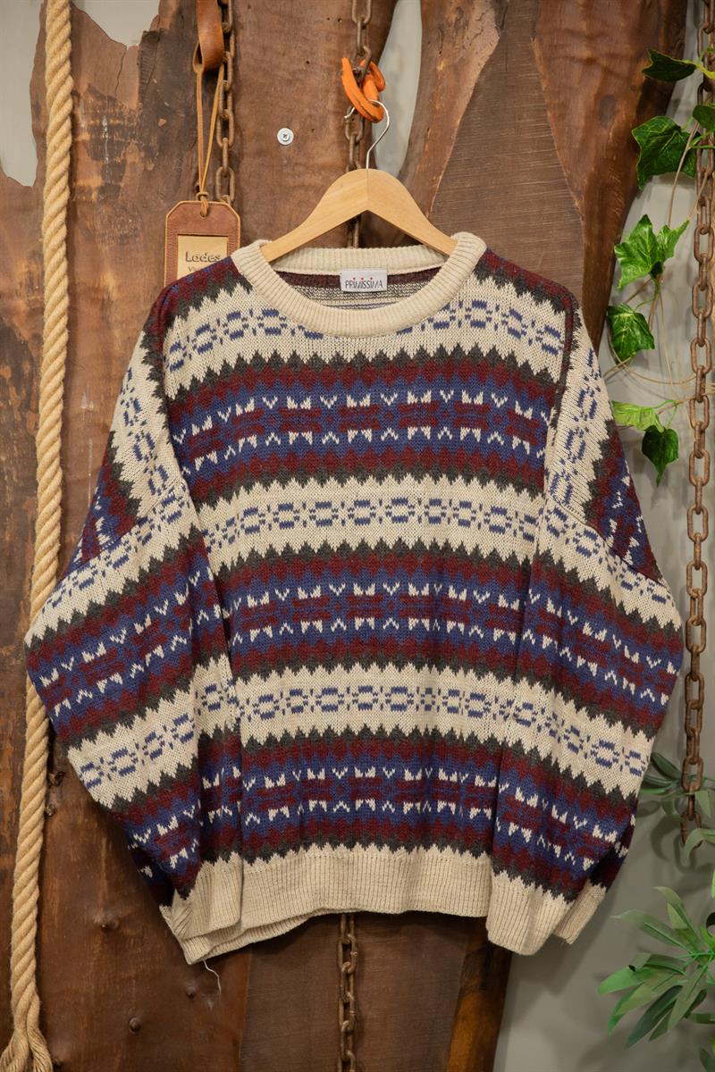 Oversize Örme Kazak