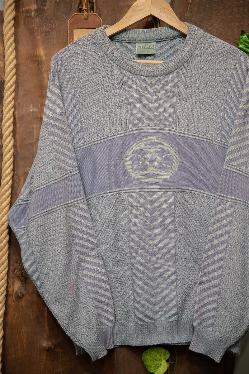 Paco Oversize Örgü Kazak