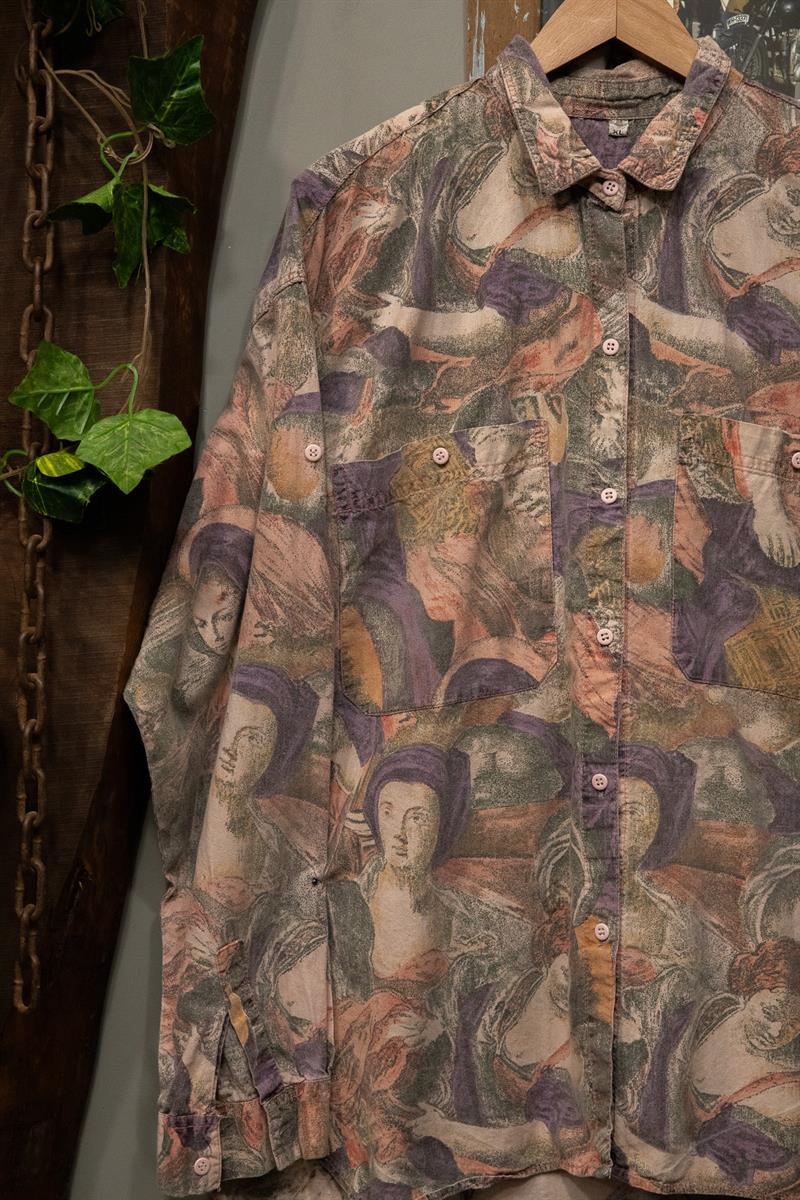 PARIS 80s Oversize Gömlek