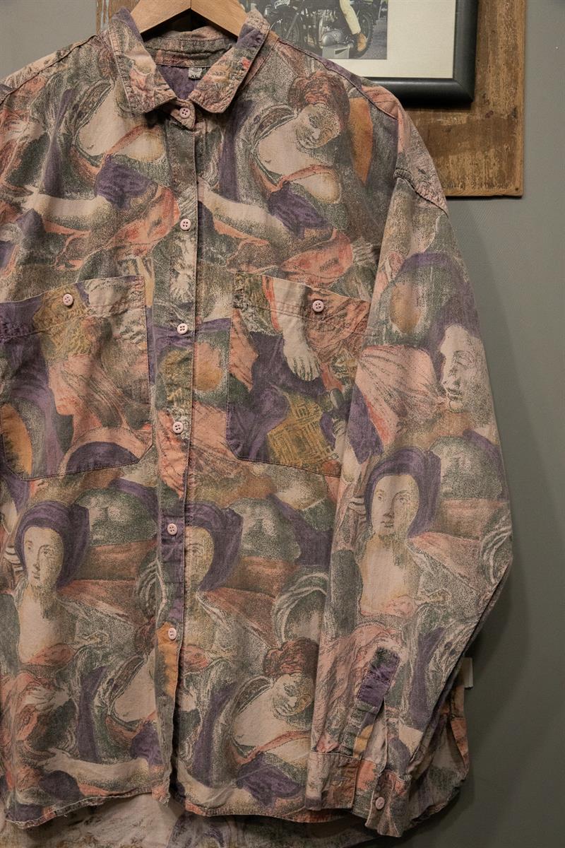 PARIS 80s Oversize Gömlek