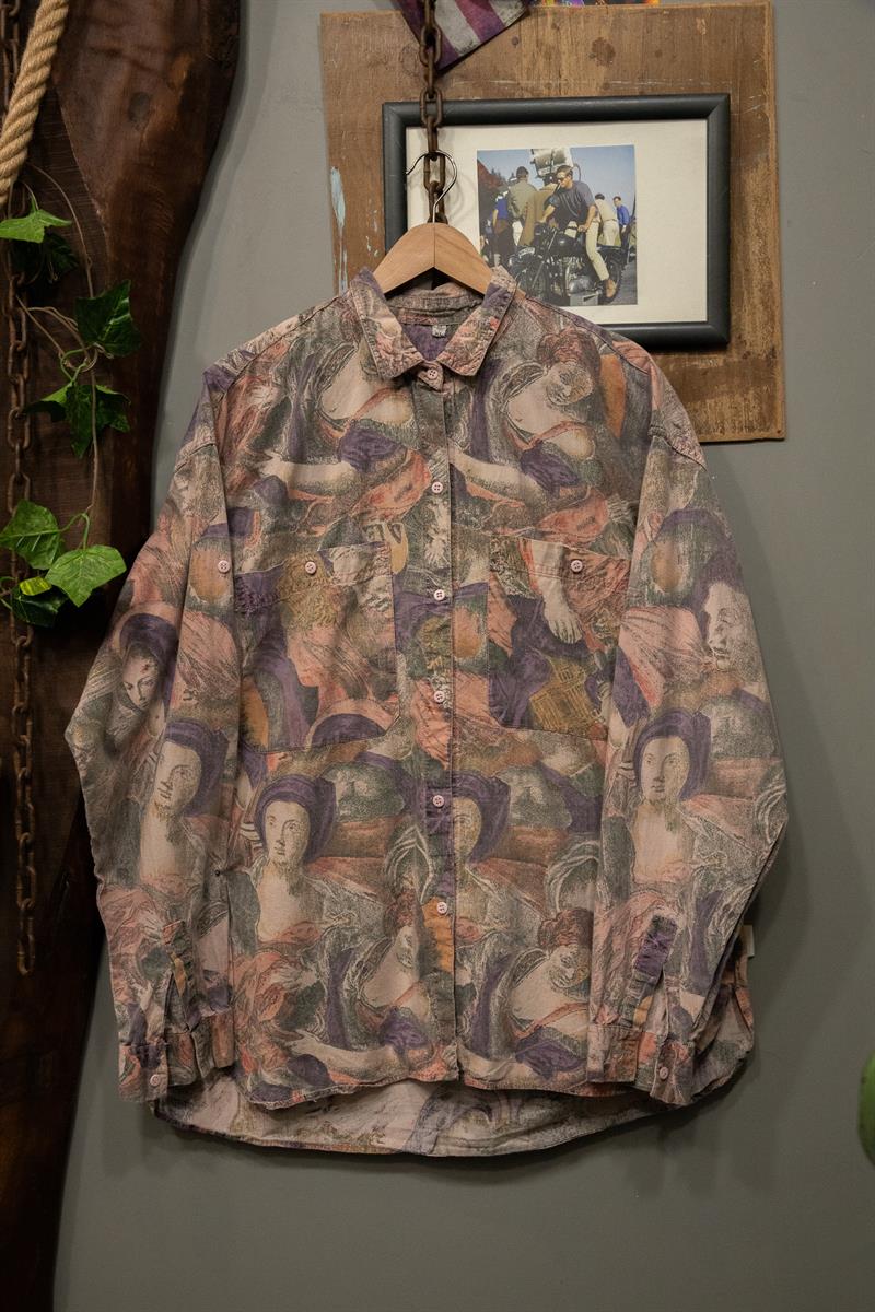 PARIS 80s Oversize Gömlek