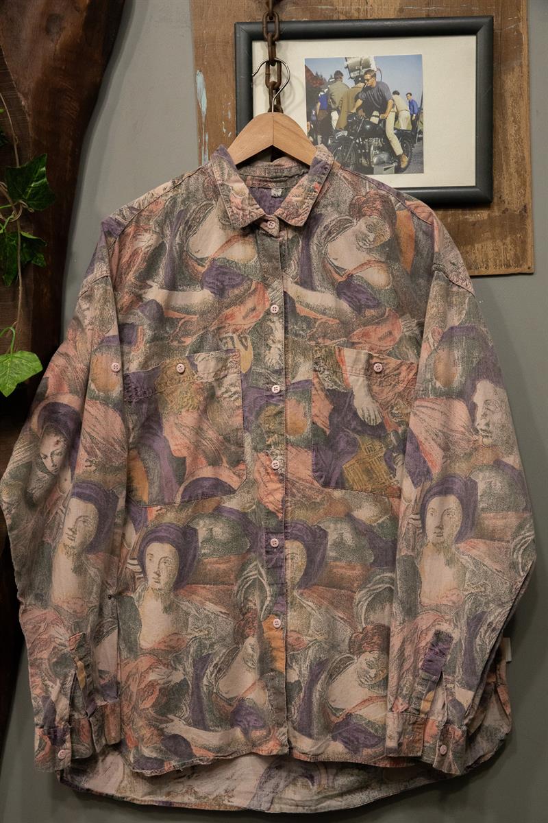 PARIS 80s Oversize Gömlek