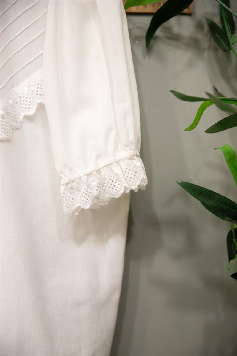 Paris Dantel Yaka Kadın Gömlek