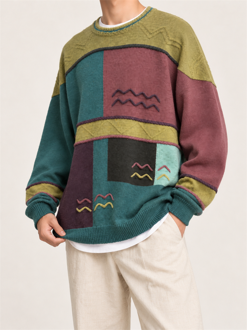 Pastel Tone 1980s Kazak