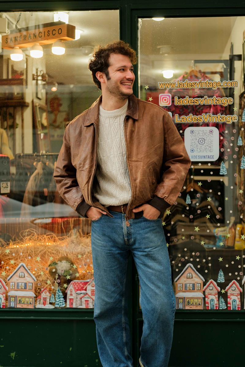 PETER FİTCH BUFFALO LEATHER JACKET