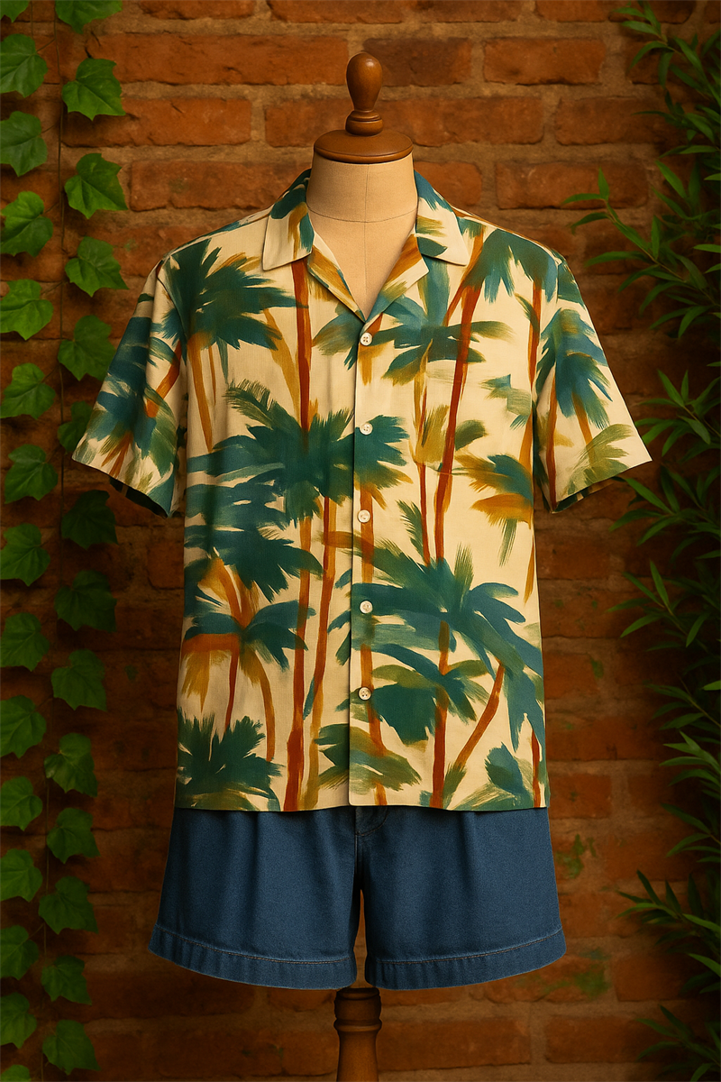 PIAZA ITALIA Etnik Gömlek