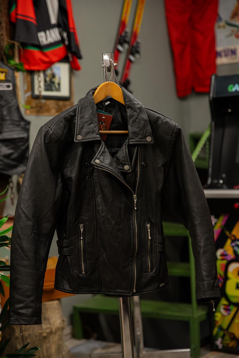 POLO ORİJİNAL BIKER DERİ CEKET