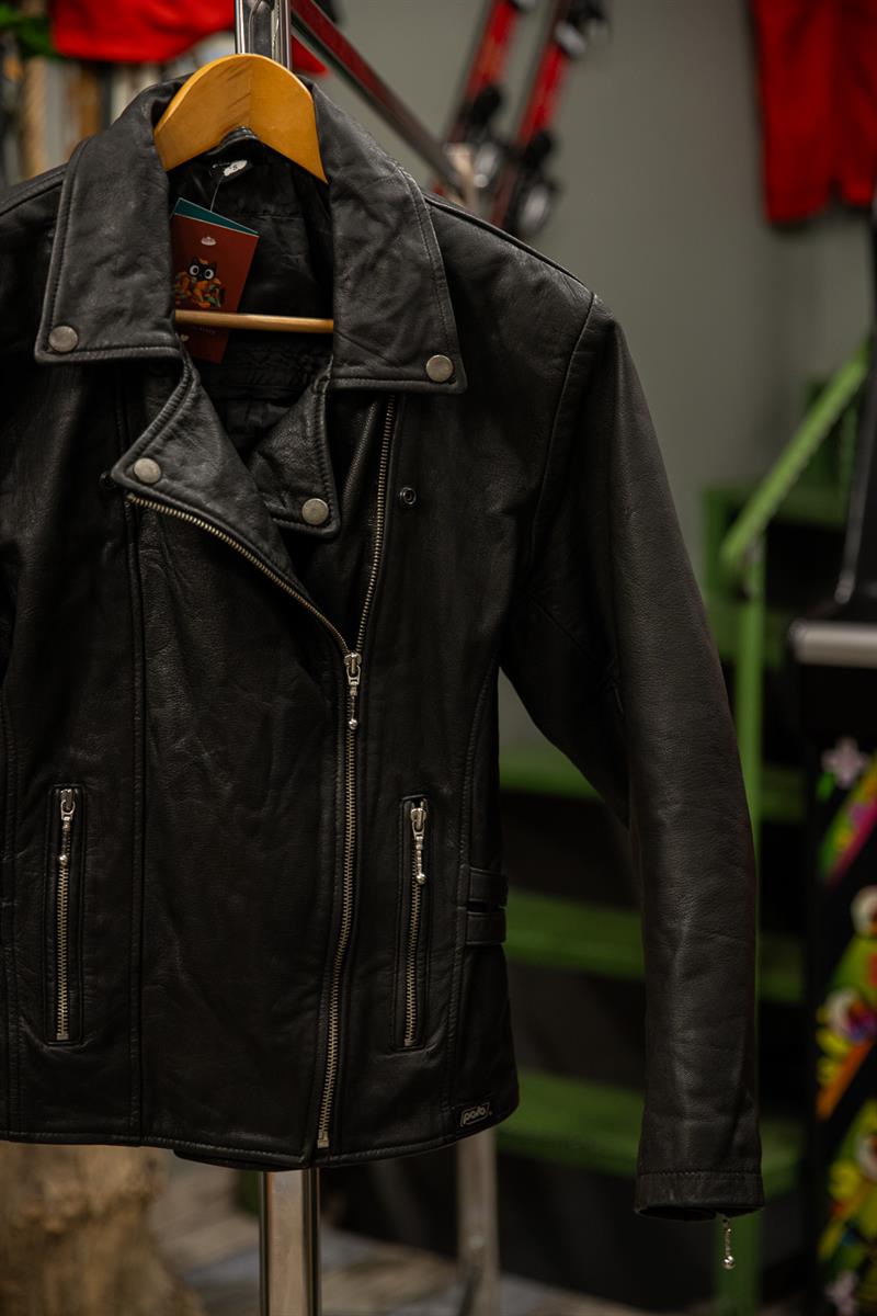 POLO ORİJİNAL BIKER DERİ CEKET