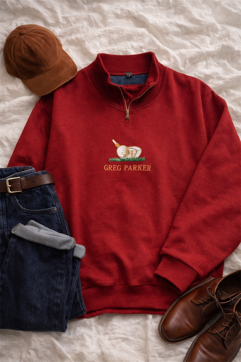 Polo Yaka Greg Parker Sweatshirt