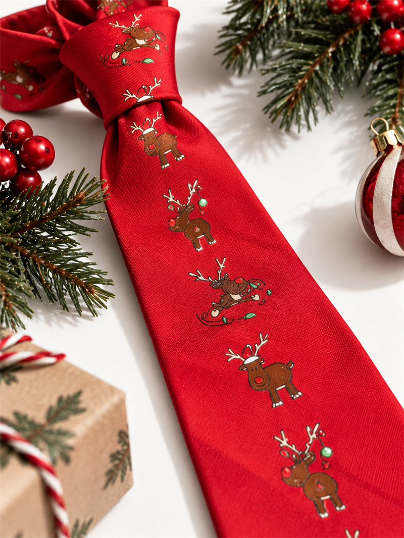 Preppy/Festiva Christmas Kravat