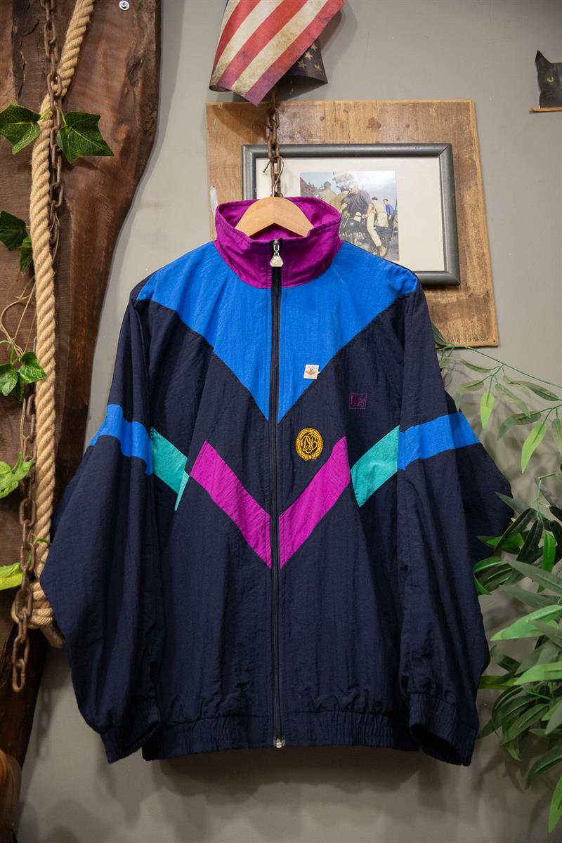 Quality 90s Renkli Spor Ceket