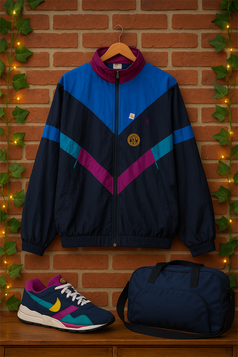 Quality 90s Renkli Spor Ceket