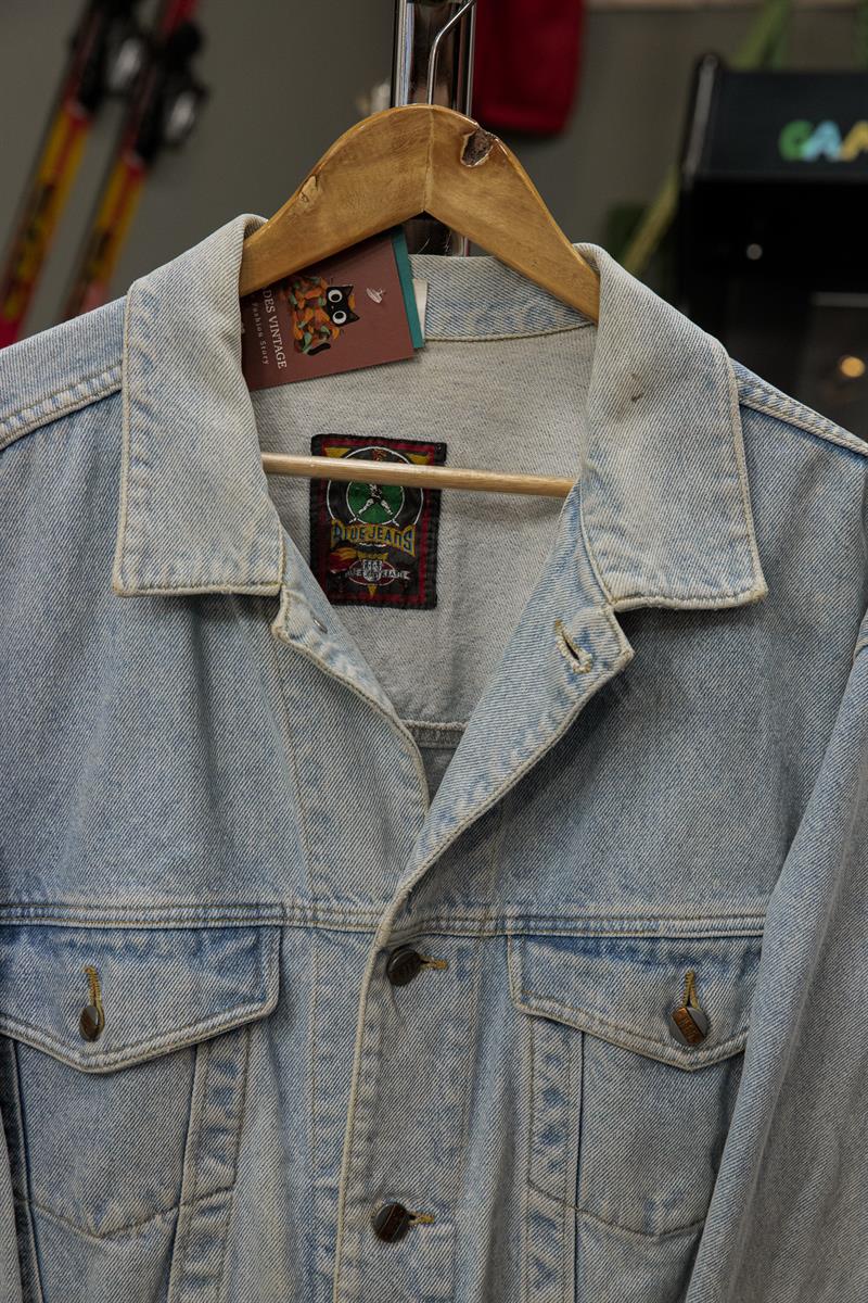 R-F-5 Blue Jean Kot Ceket