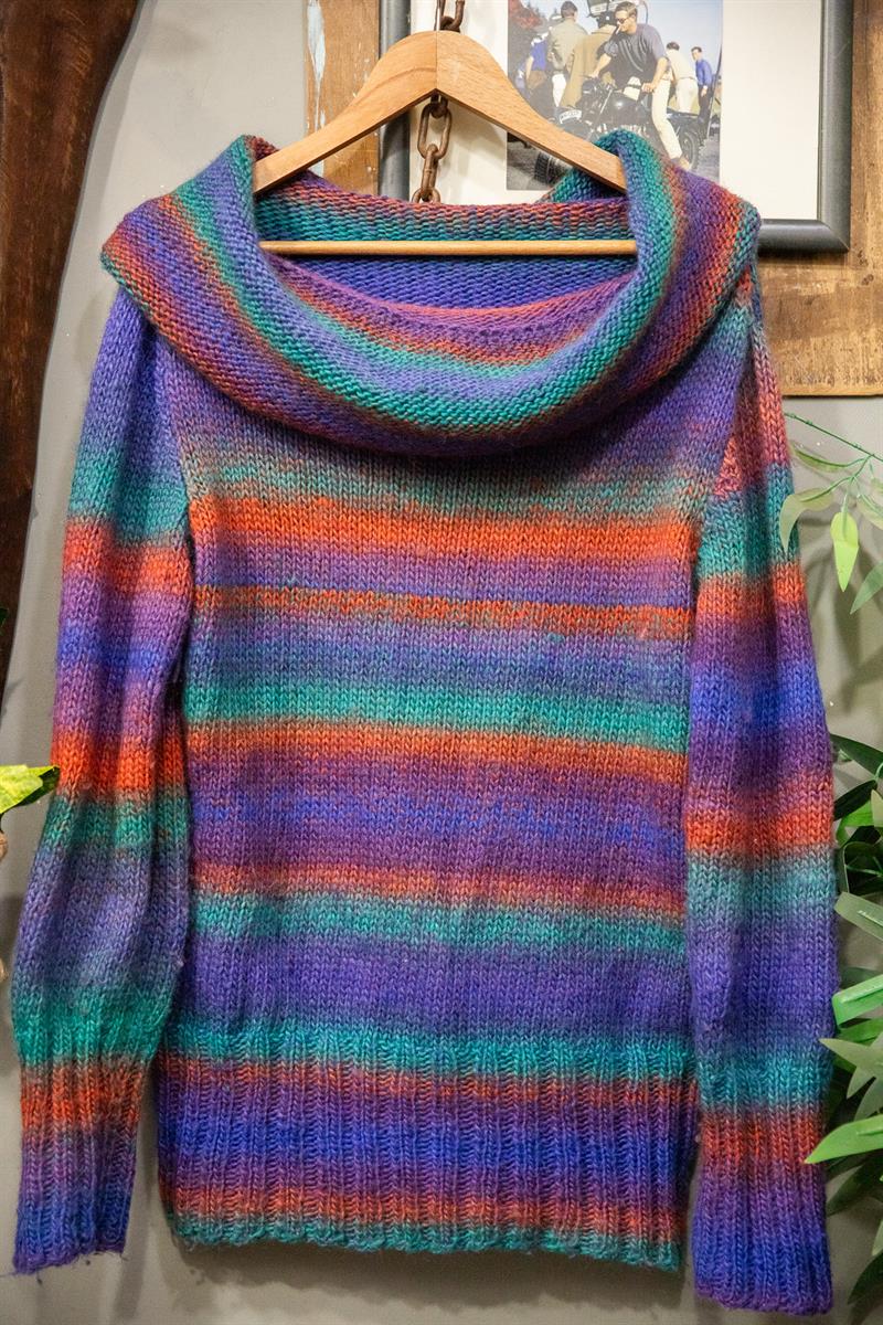 Rainbow Boho 90s Kazak