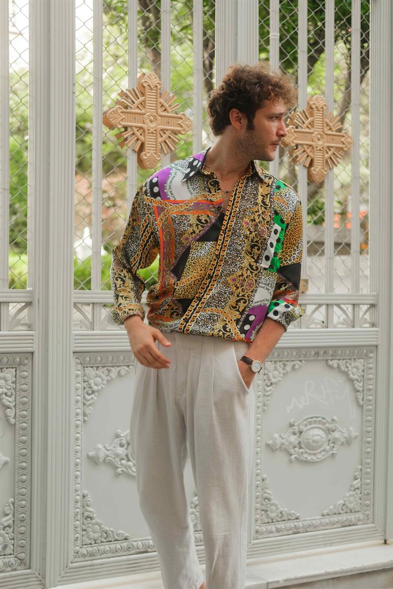 RETRO KOLEKSİYON UNISEX GÖMLEK