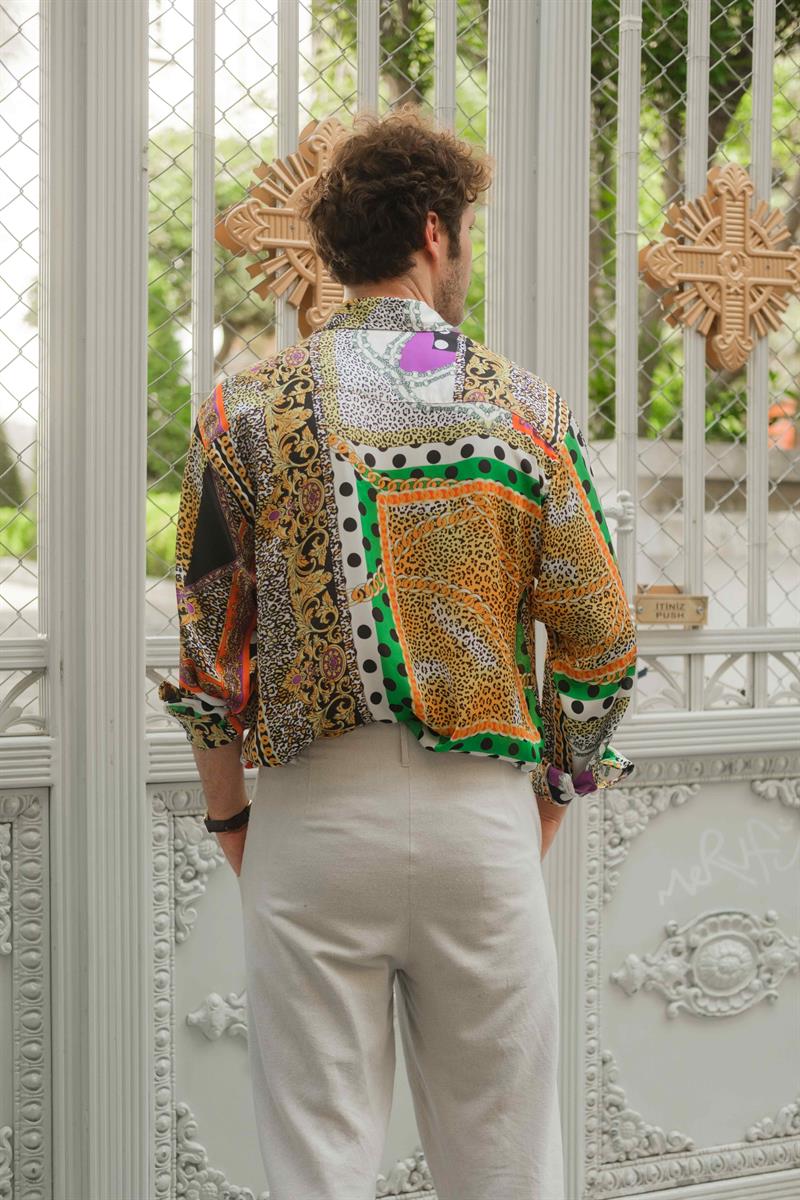 RETRO KOLEKSİYON UNISEX GÖMLEK