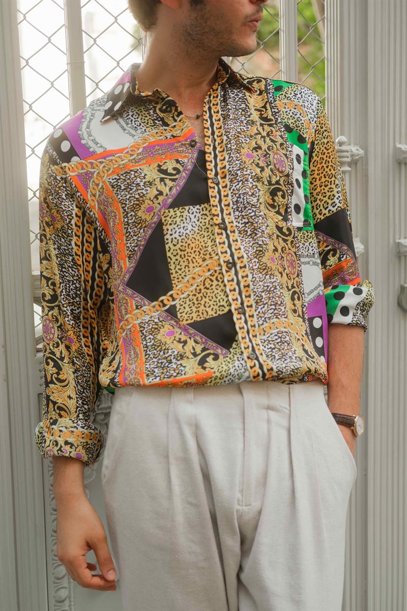 RETRO KOLEKSİYON UNISEX GÖMLEK