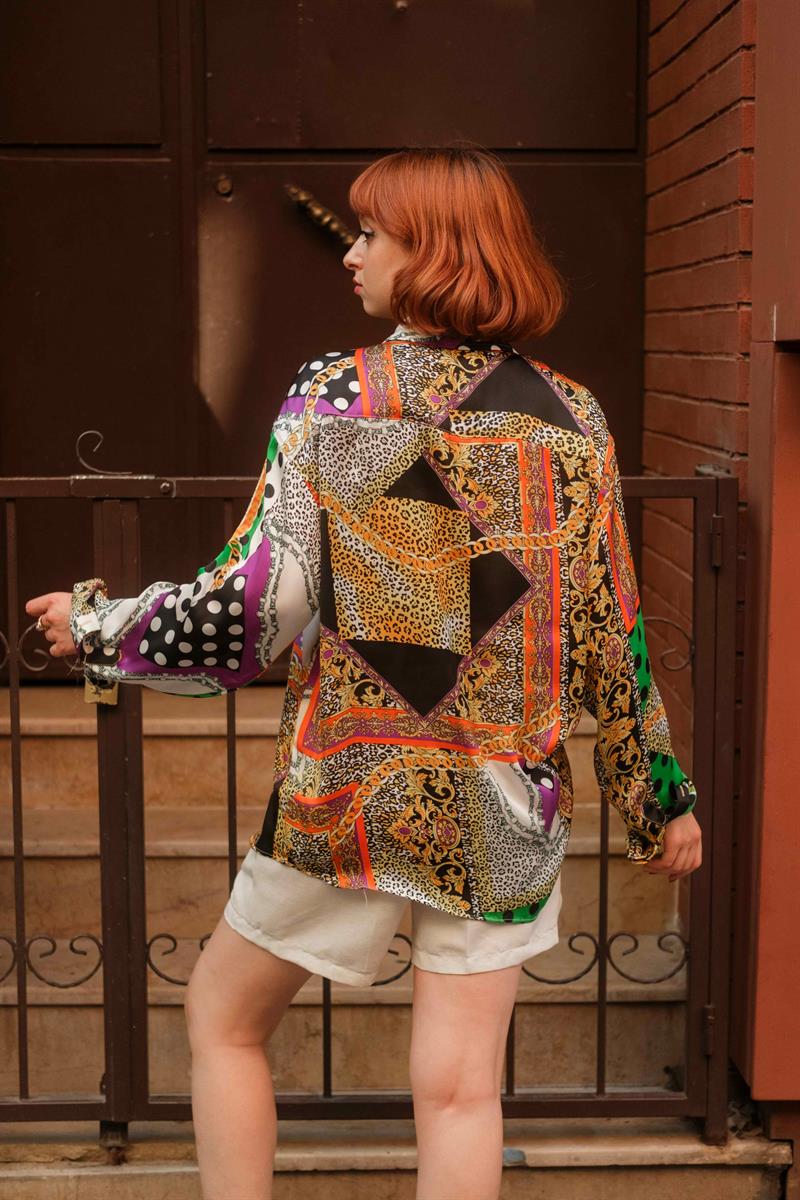 RETRO KOLEKSİYON UNISEX GÖMLEK