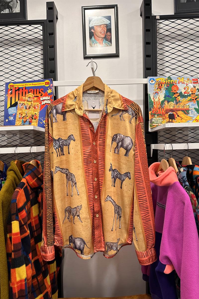 RETRO UNİSEX GÖMLEK