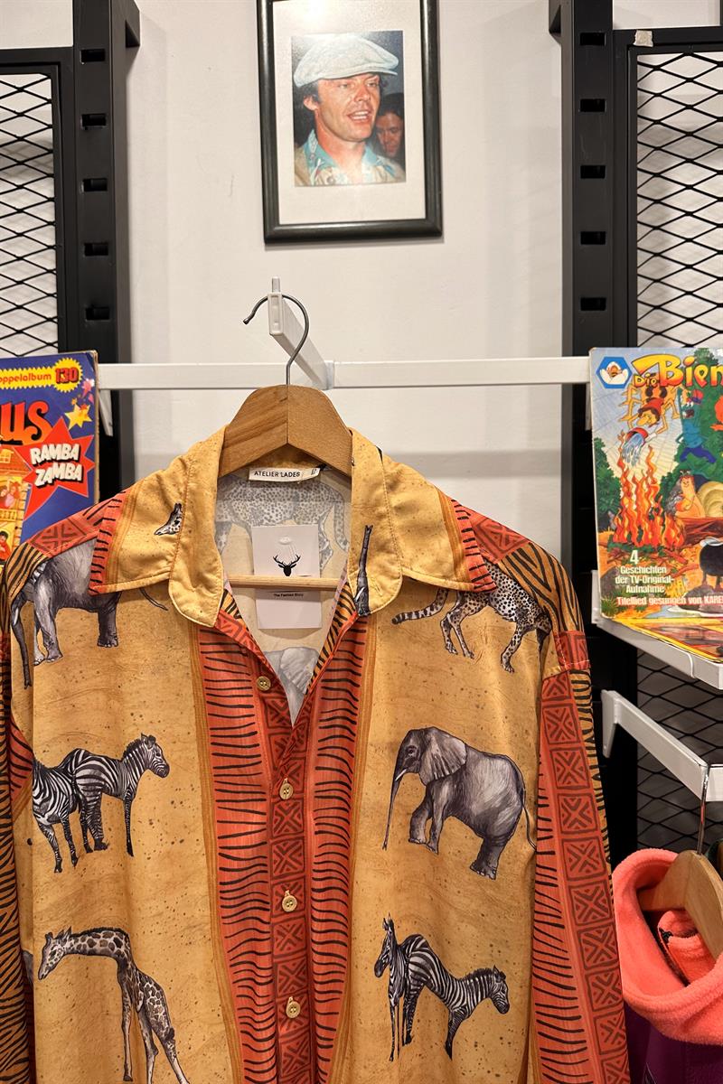 RETRO UNİSEX GÖMLEK