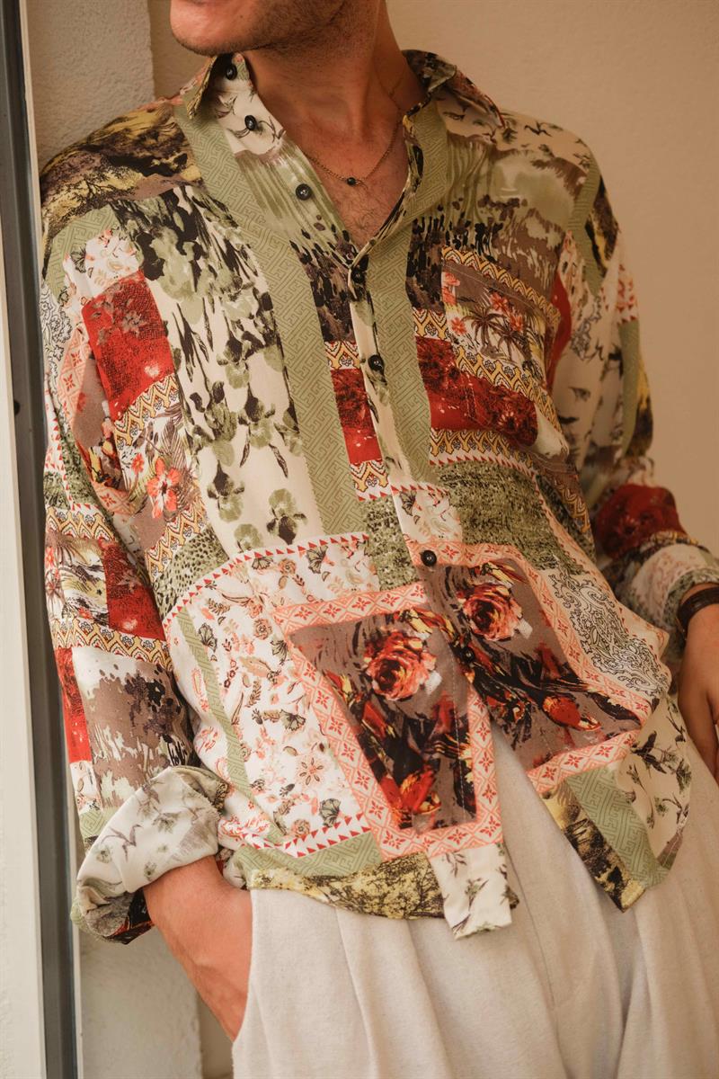 RETRO UNİSEX KOLEKSİYON GÖMLEK