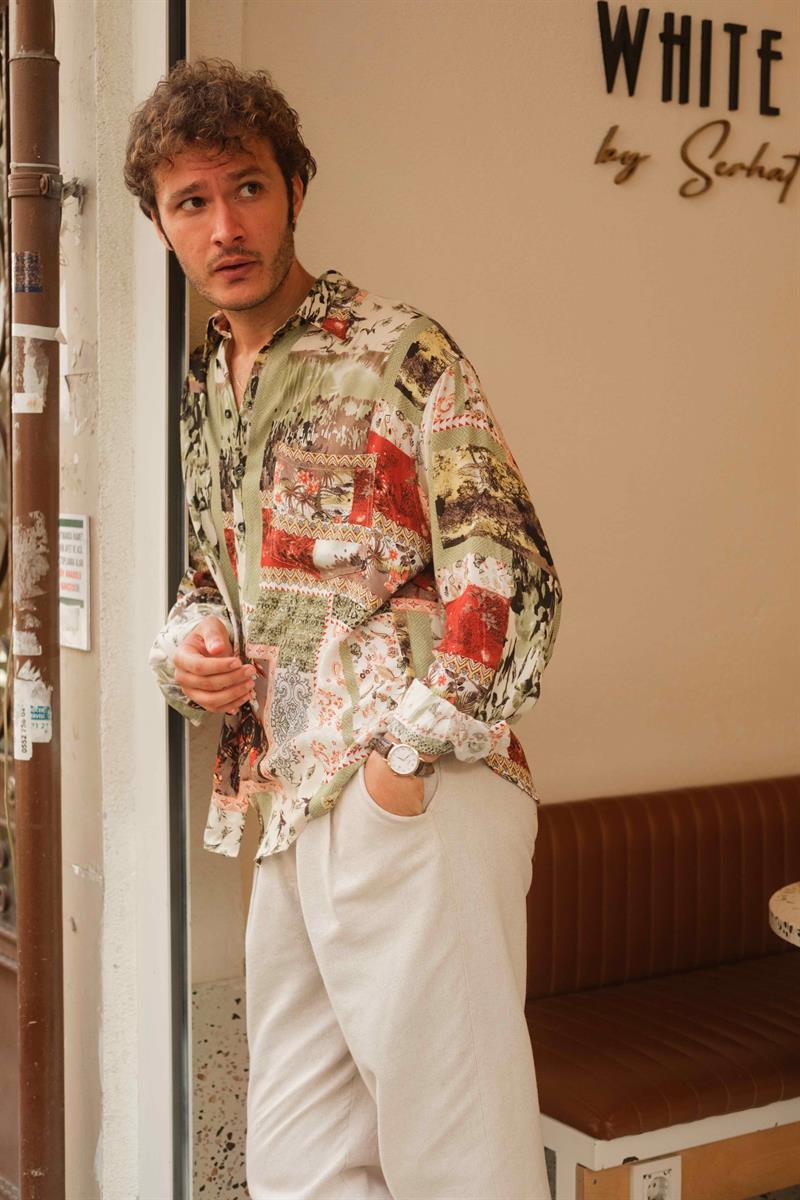 RETRO UNİSEX KOLEKSİYON GÖMLEK