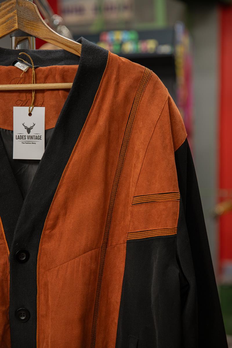 Roger Kendt Kiremit Renk Unisex Ceket