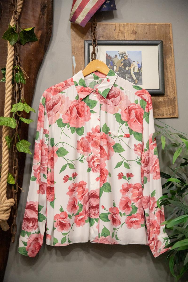 Rose Tarz 90s Kadın Gömlek