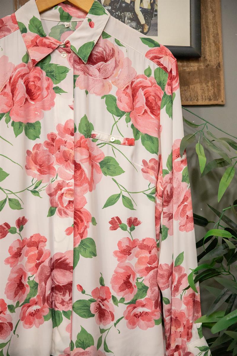 Rose Tarz 90s Kadın Gömlek