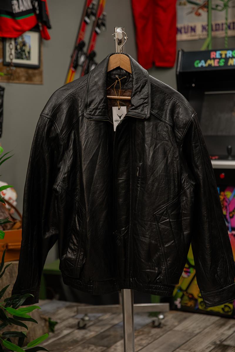 Salaş Bomber Model Deri Ceket