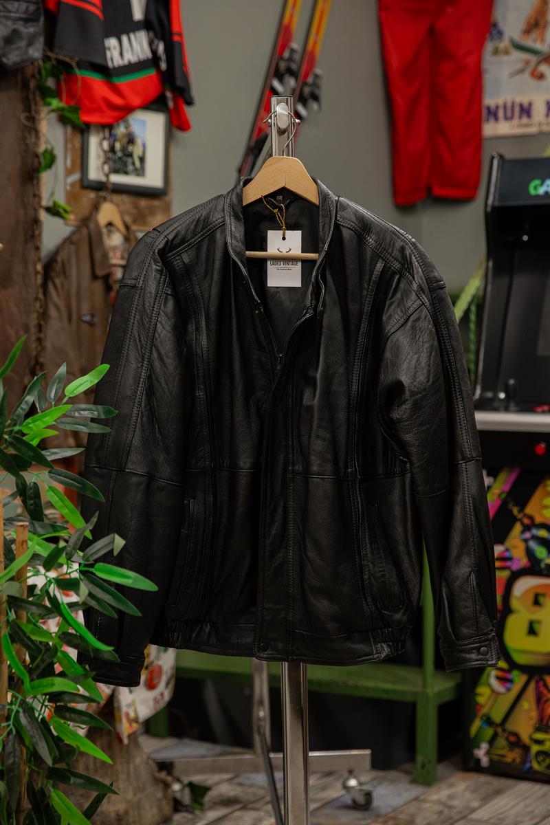 Salaş Model Bomber Deri Ceket