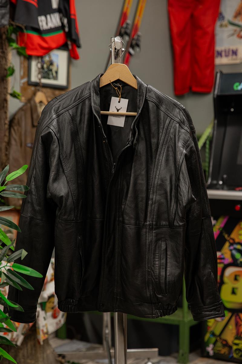 Salaş Model Bomber Deri Ceket