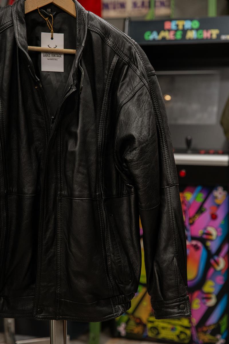 Salaş Model Bomber Deri Ceket