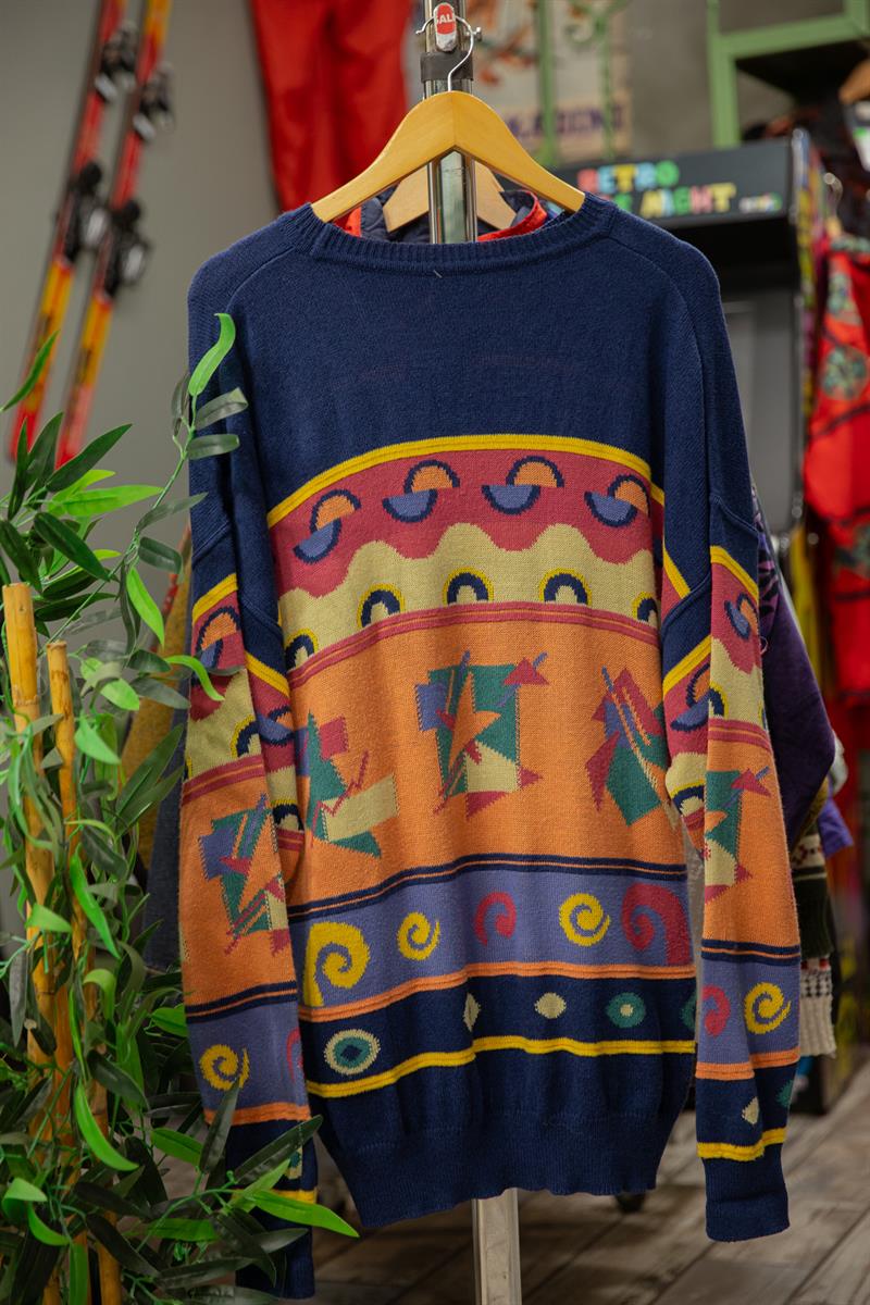 SALAŞ MODEL RENKLİ KAZAK