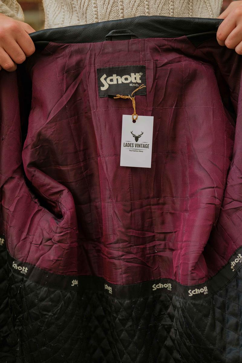 SCHOTT AMERİCAN VİNTAGE DERİ CEKET