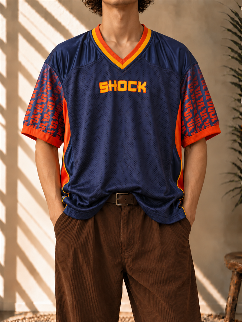 Shock Logolu Sporcu Forma
