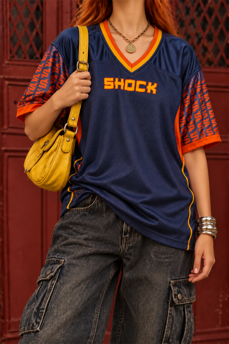 Shock Logolu Sporcu Forma