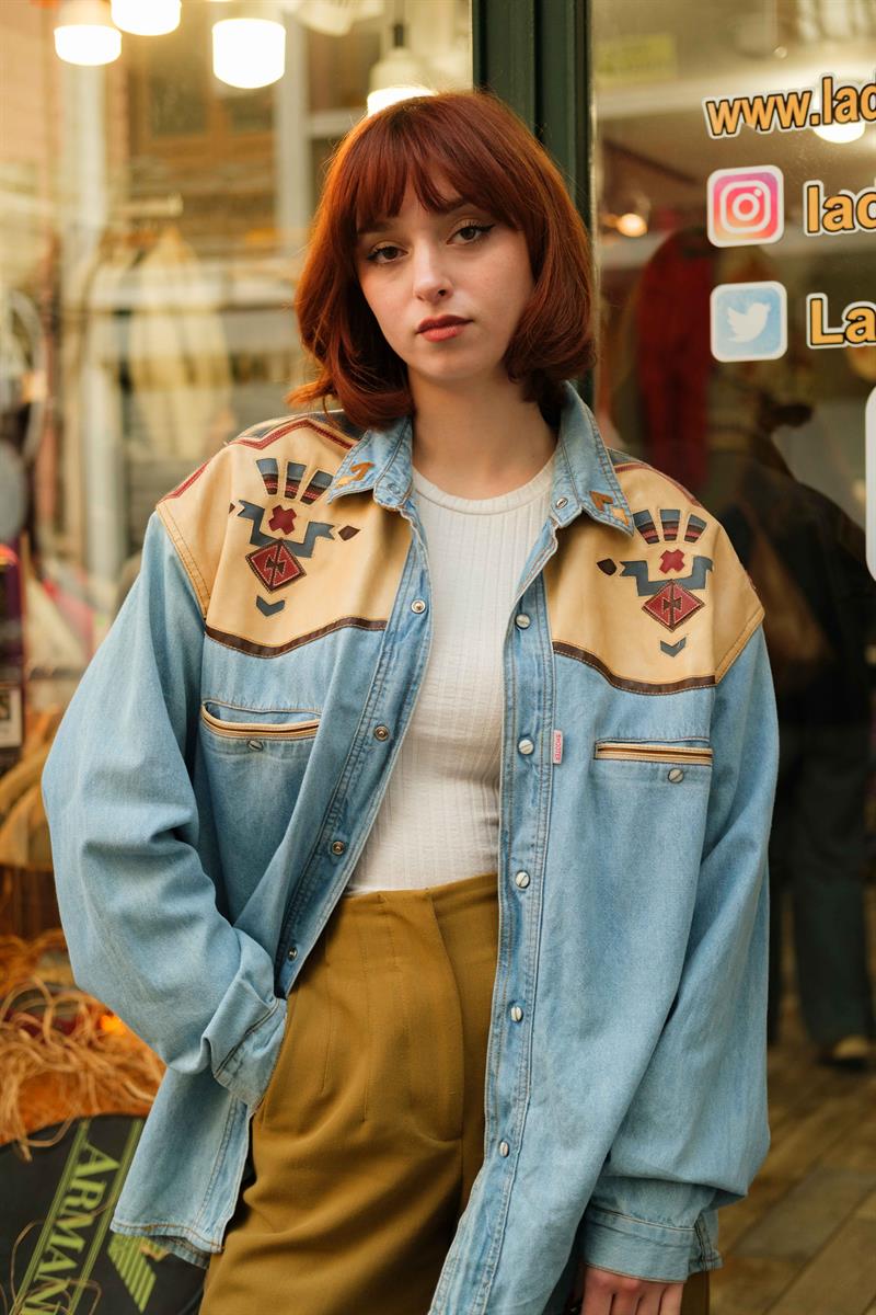 SHOTER WESTERN GÖMLEK